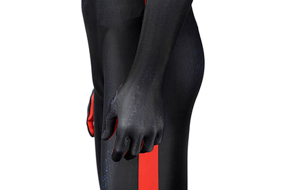 Spider-Man: Across the Spider-Verse Miles Morales Jumpsuit Cosplay Costume for Halloween