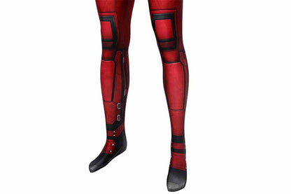 Deadpool Wade Wilson Jumpsuit Cosplay Costume for Halloween