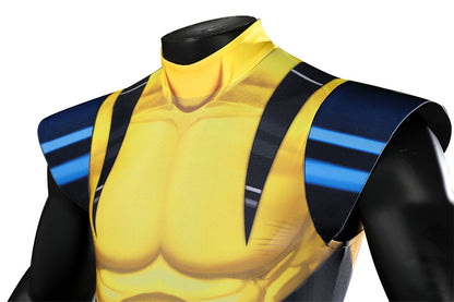 X-Men '97 Wolverine Jumpsuit Cosplay Costume Suit for Halloween