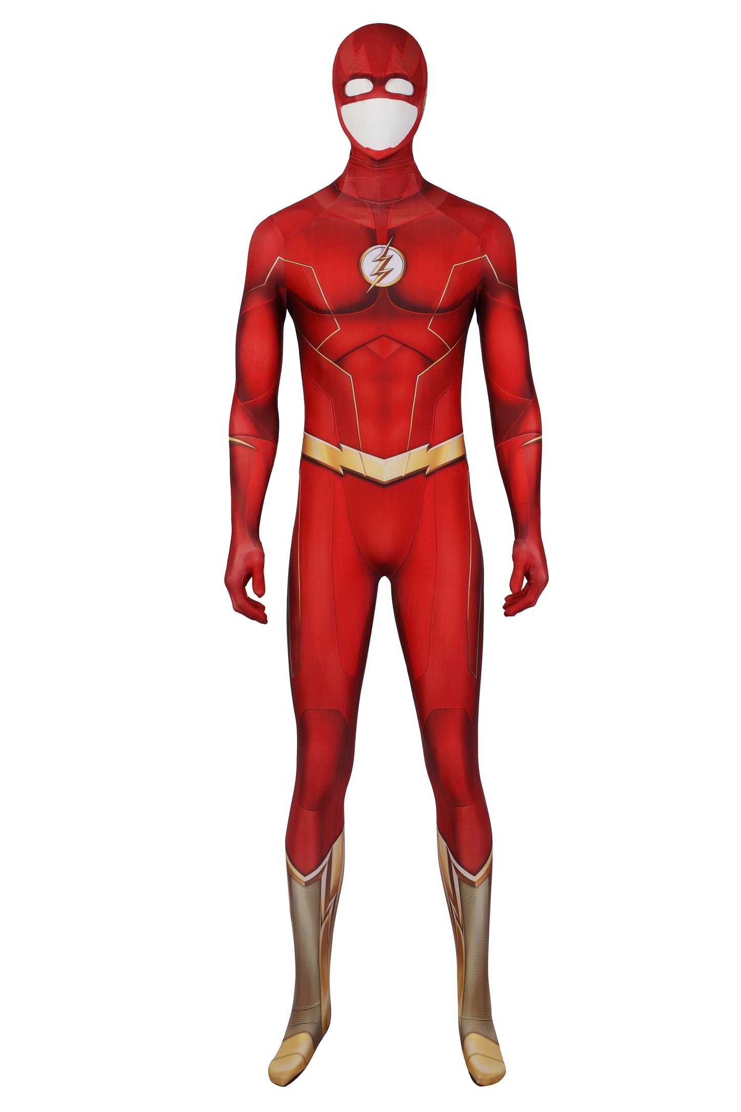 The Flash Season 8 Barry Allen Jumpsuit Cosplay Costume for Halloween