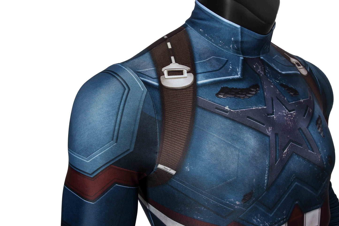 Avengers: Infinity War Captain America Steven Rogers Jumpsuit Cosplay Costume for Halloween