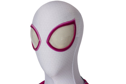 Spider-Man: Into the Spider-Verse Gwen Stacy Jumpsuit Cosplay Costume for Halloween