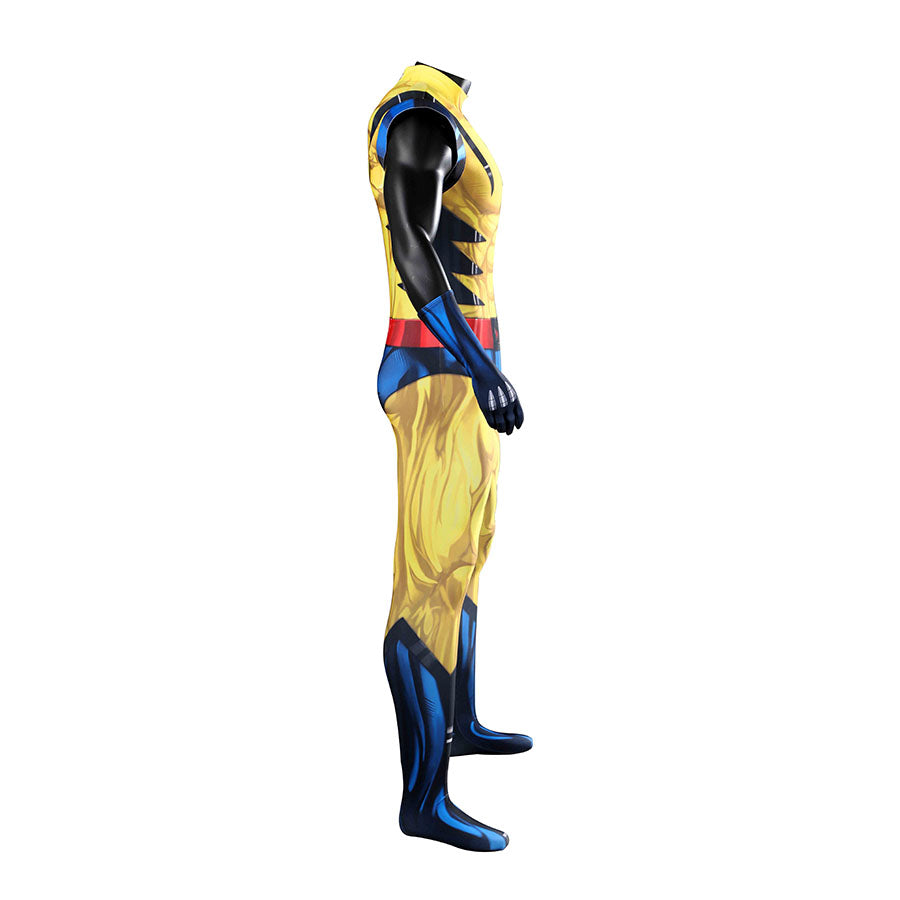 X-Men '97 Wolverine Jumpsuit Cosplay Costume Suit for Halloween