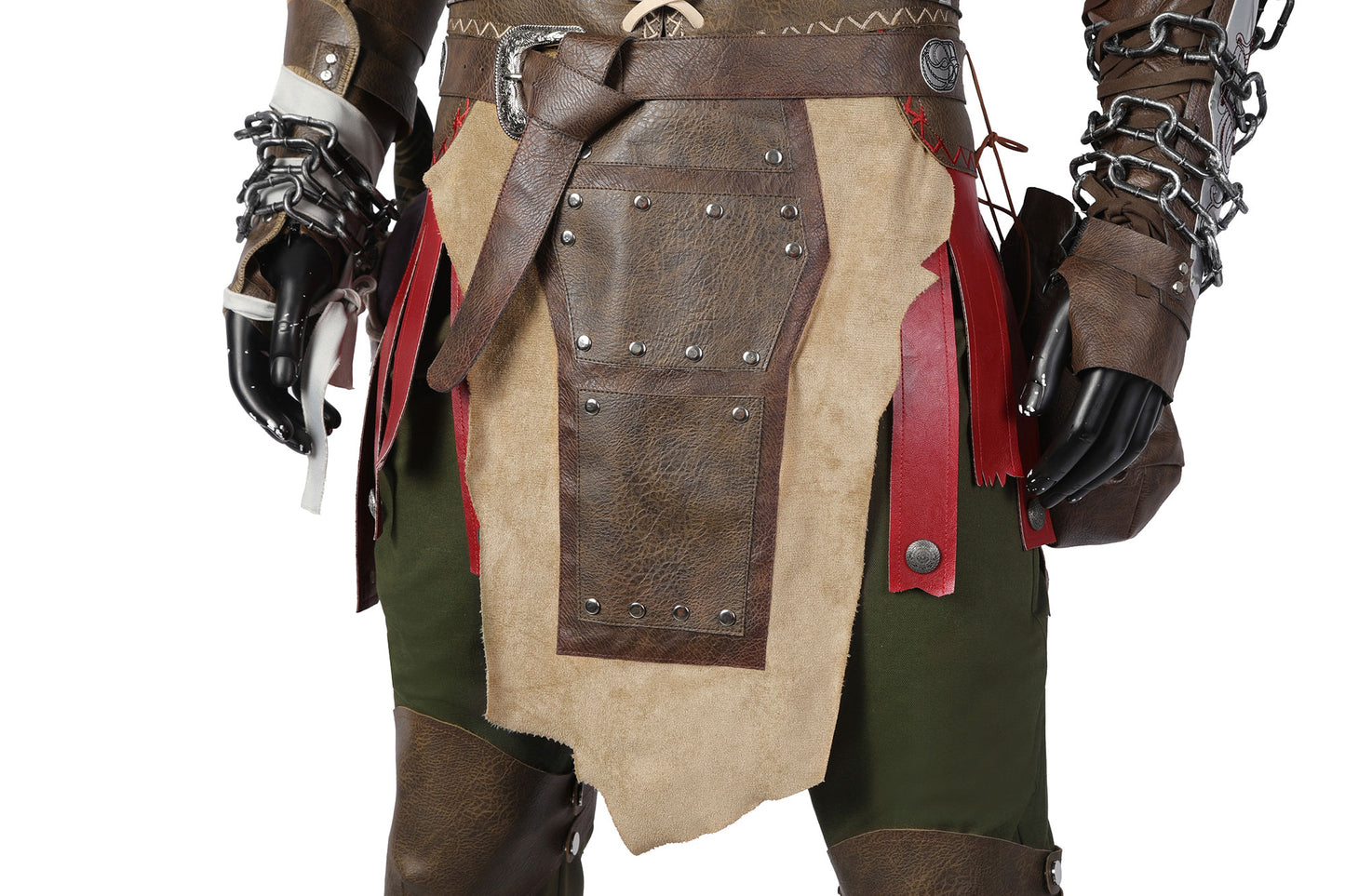 God of War: Ragnarok Kratos Cosplay Costume Full Set for Halloween