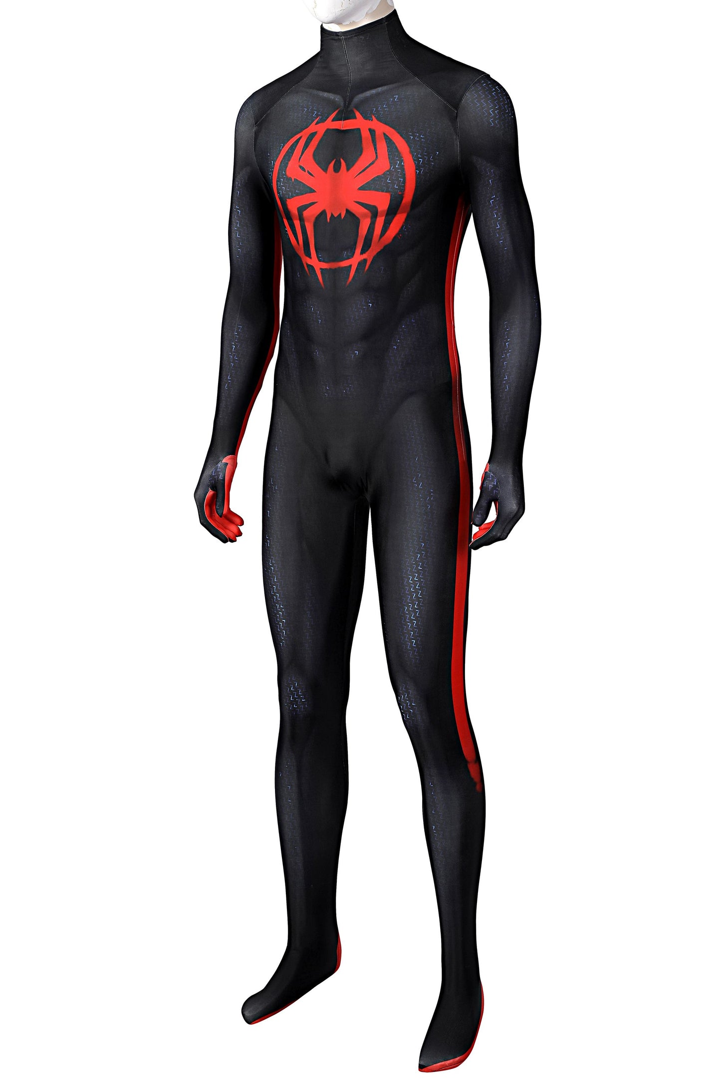 Spider-Man: Across the Spider-Verse Miles Morales Jumpsuit Cosplay Costume for Halloween