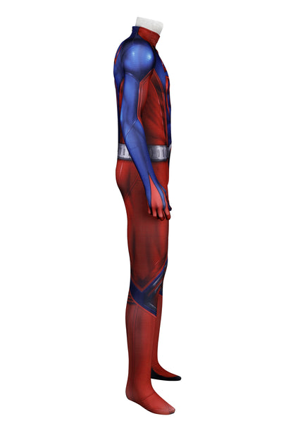 Marvel's Spider-Man 2 Peter Parker Scarlet III Suit Jumpsuit Cosplay Costume for Halloween