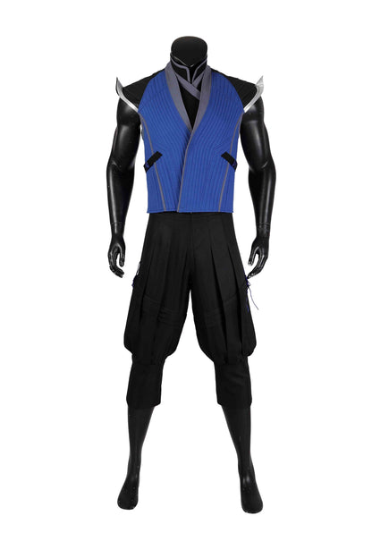 Mortal Kombat 1 Sub-Zero Cosplay Costume Full Set for Halloween