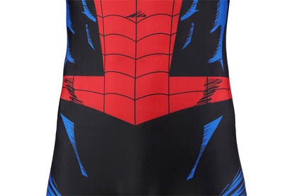 Spider-Man PS5 Vintage Comic Book Suit Jumpsuit Cosplay Costume for Halloween