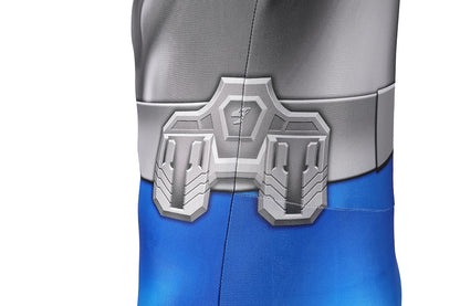 Kishiryu Sentai Ryusoulger Blue Solider Melto Jumpsuit Cosplay Costume for Halloween