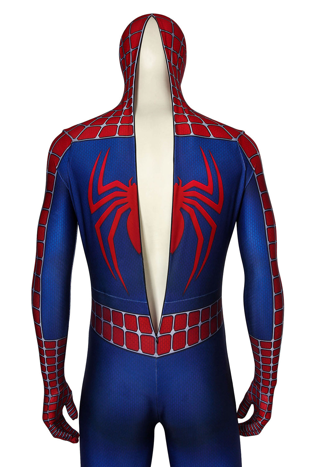 Spider-Man Tobey Maguire Jumpsuit Cosplay Costume for Halloween