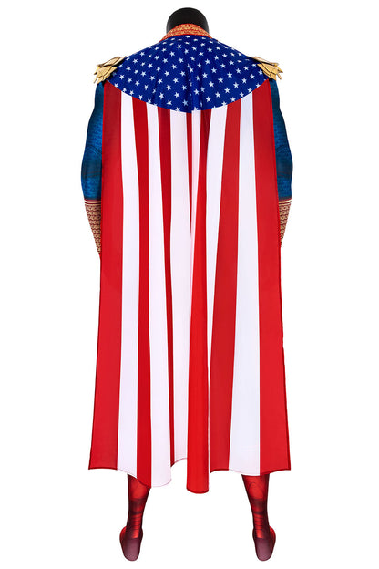 The Boys Homelander Jumpsuit Cosplay Costume for Halloween