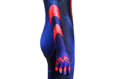 Spider-Man: Across the Spider-Verse 2099 Miguel O'Hara Jumpsuit Cosplay Costume for Halloween