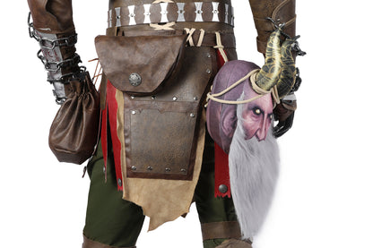 God of War: Ragnarok Kratos Cosplay Costume Full Set for Halloween