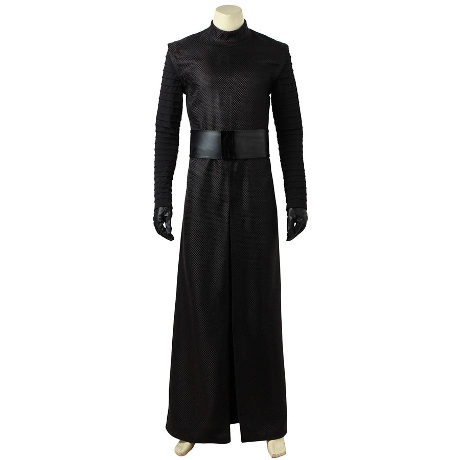 Star Wars The Force Awakens Kylo Ren Cosplay Costume Outfit for Halloween