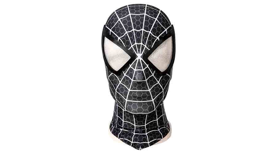 Spider-Man Girl Black Jumpsuit Cosplay Costume for Halloween