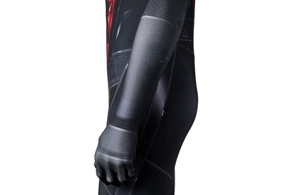 Marvel's Spider-Man Dark Suit Jumpsuit Cosplay Costume for Halloween