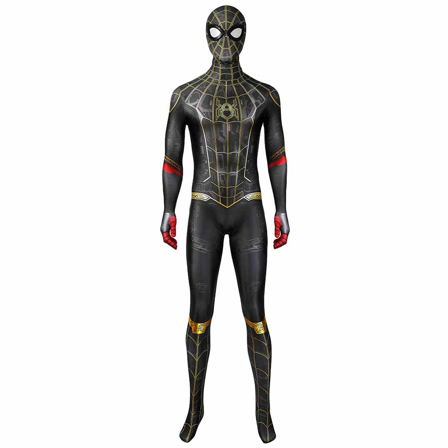 Spider-Man 3: No Way Home Peter Parker Jumpsuit Cosplay Costume for Halloween