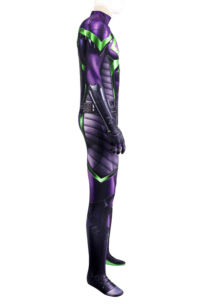 Marvel's Spider-Man Miles Morales Purple Reign Suit Cosplay Costume for Halloween