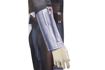 The Mandalorian Season 3 Din Djarin Jumpsuit Cosplay Costume for Halloween