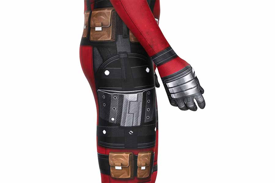 Deadpool Wade Wilson Jumpsuit Cosplay Costume for Halloween