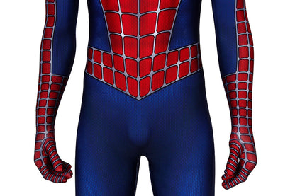 Spider-Man Tobey Maguire Jumpsuit Cosplay Costume for Halloween