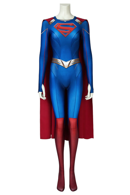 Supergirl Season 5 Kara Zor-El Jumpsuit Cosplay Costume for Halloween