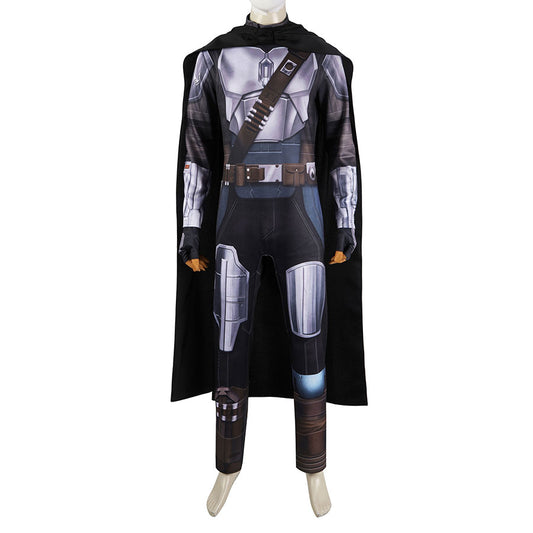 The Mandalorian Season 3 Din Djarin Jumpsuit Cosplay Costume for Halloween