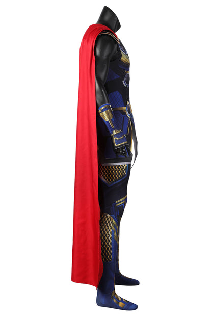 Thor: Love and Thunder Thor Jumpsuit Cosplay Costume for Halloween