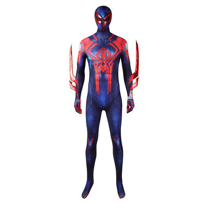 Spider-Man: Across the Spider-Verse Spider-Man 2099 Jumpsuit Cosplay Costume for Halloween