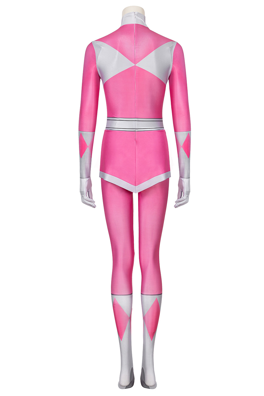 Mighty Morphin Power Rangers Pink Ranger Jumpsuit Cosplay Costume for Halloween