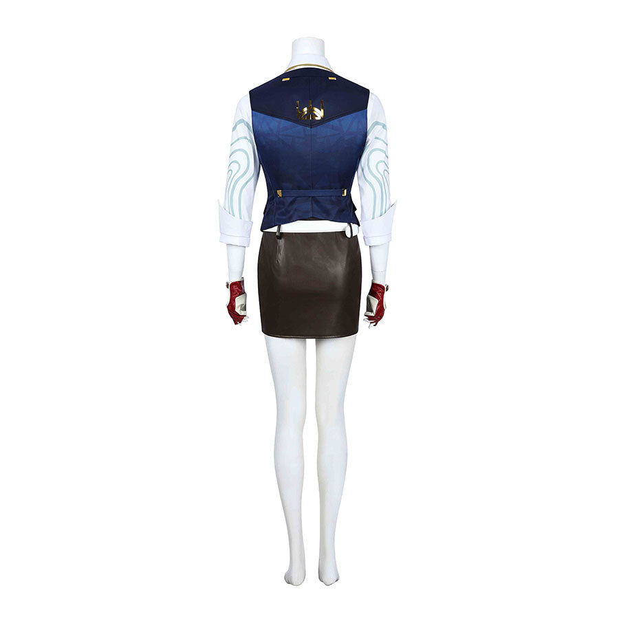 Valorant Chamber Female Cosplay Costume Outfit for Halloween