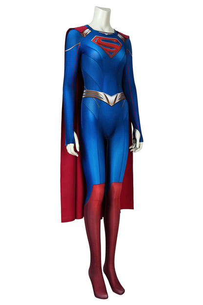 Supergirl Season 5 Kara Zor-El Jumpsuit Cosplay Costume for Halloween