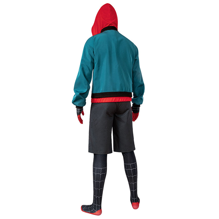 Spider-Man: Into the Spider-Verse Miles Morales Jumpsuit Cosplay Costume for Halloween