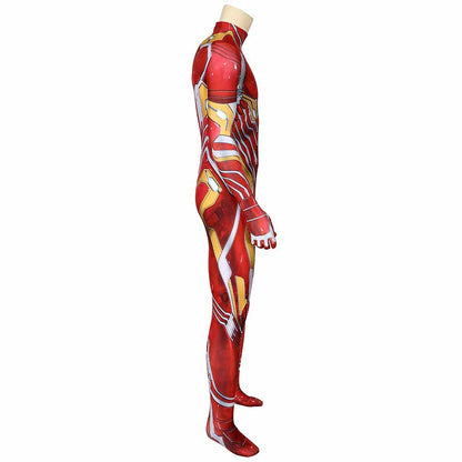 The Avengers Iron Man Tony Stark Jumpsuit Cosplay Costume for Halloween