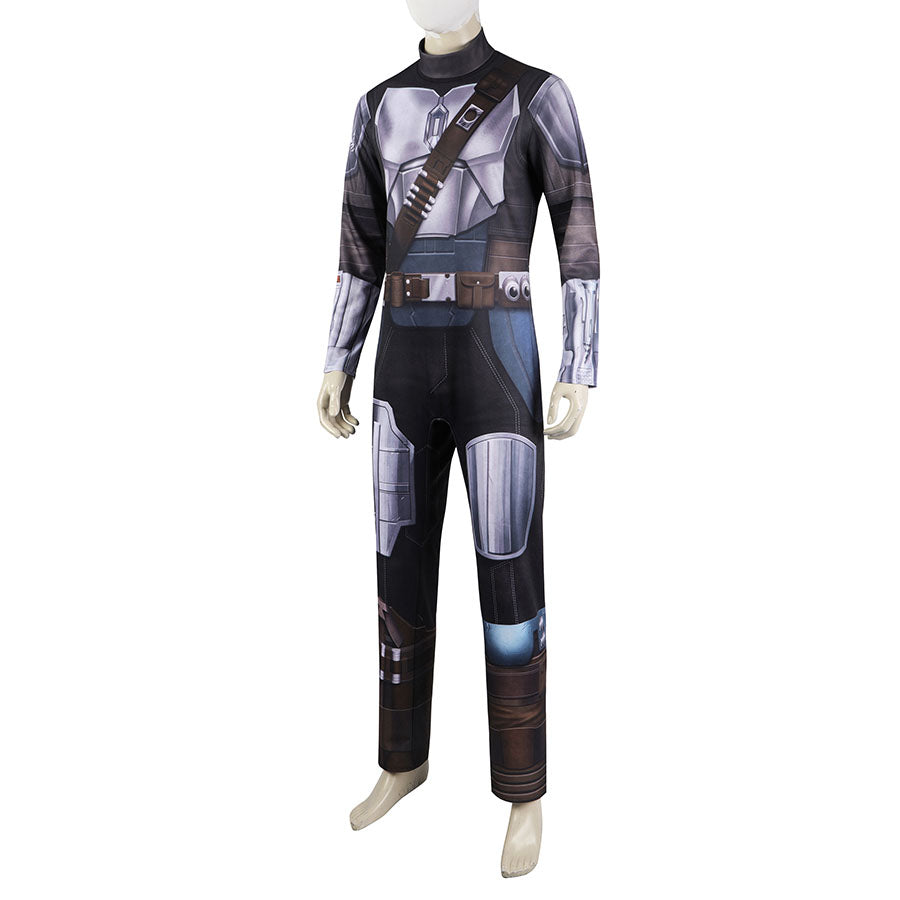 The Mandalorian Season 3 Din Djarin Jumpsuit Cosplay Costume for Halloween