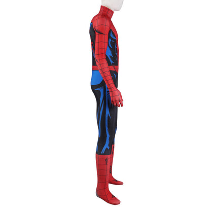 Spider-Man PS5 Vintage Comic Book Suit Jumpsuit Cosplay Costume for Halloween