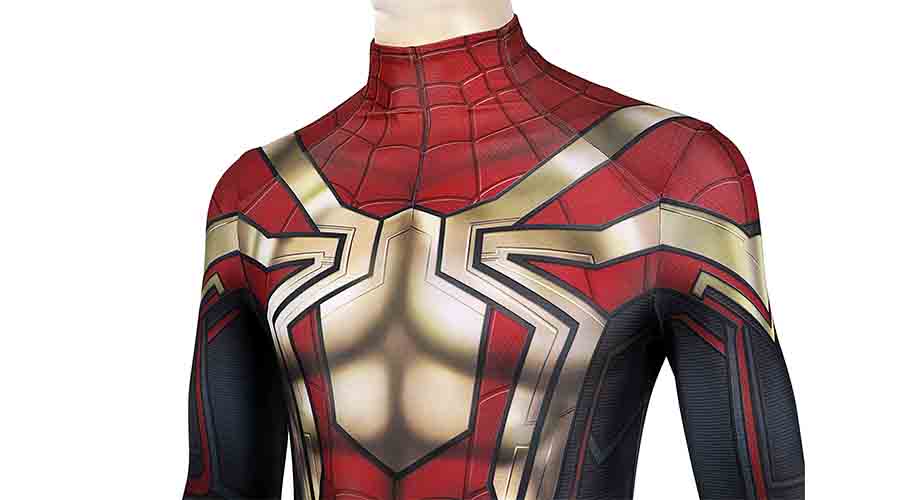 Spider-Man: No Way Home Peter Parker Jumpsuit Cosplay Costume for Halloween