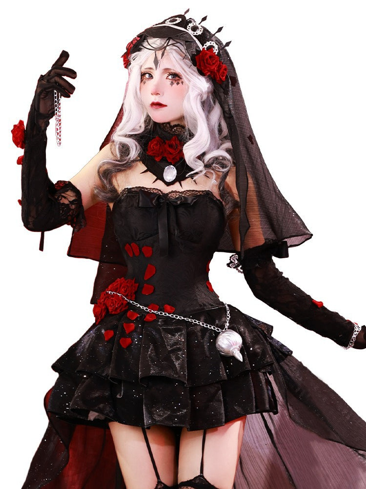 Identify V Psychologist Changye Cosplay Costume Dress full set