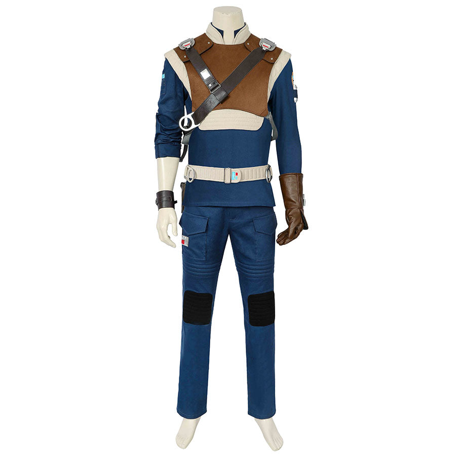 Star Wars Jedi: Fallen Order Cal Kestis Cosplay Costume Outfit for Halloween