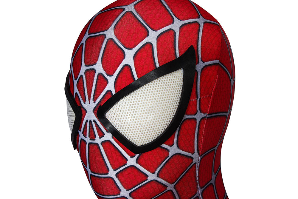 Spider-Man Tobey Maguire Jumpsuit Cosplay Costume for Halloween