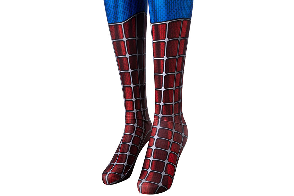 Spider-Man 2 Peter Parker Tobey Maguire Jumpsuit Cosplay Costume for Halloween