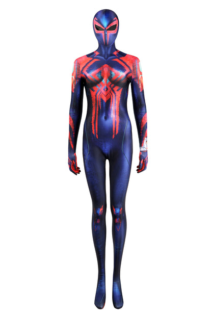 Spider-Man: Across the Spider-Verse Miguel O'Hara Jumsuit Cosplay Costume for Halloween