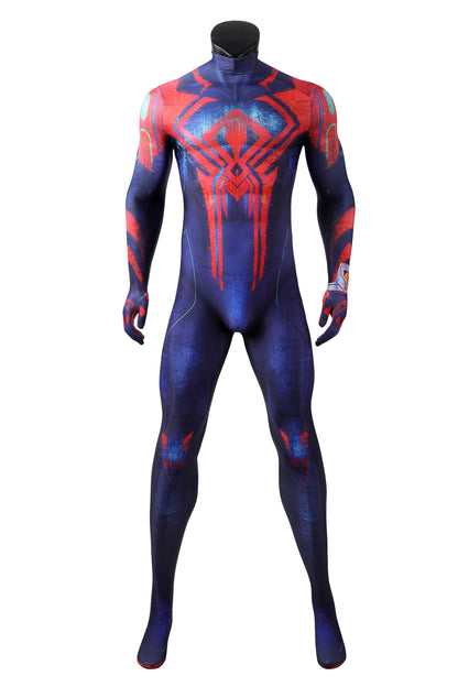 Spider-Man: Across the Spider-Verse Spiderman 2099 Miguel O'Hara Jumpsuit Cosplay Costume for Halloween