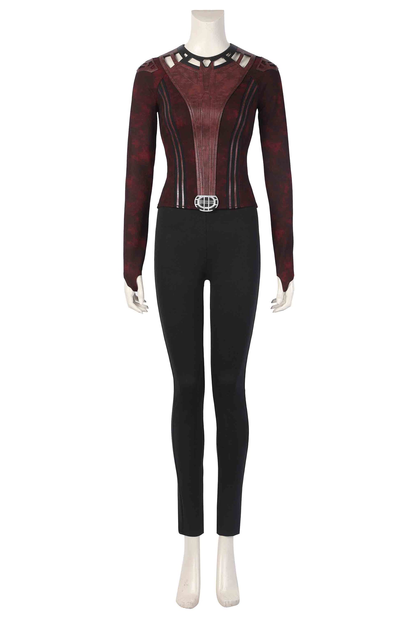 Doctor Strange in the Multiverse of Madness Scarlet Witch Wanda Jumpsuit Cosplay Costume Suit for Halloween