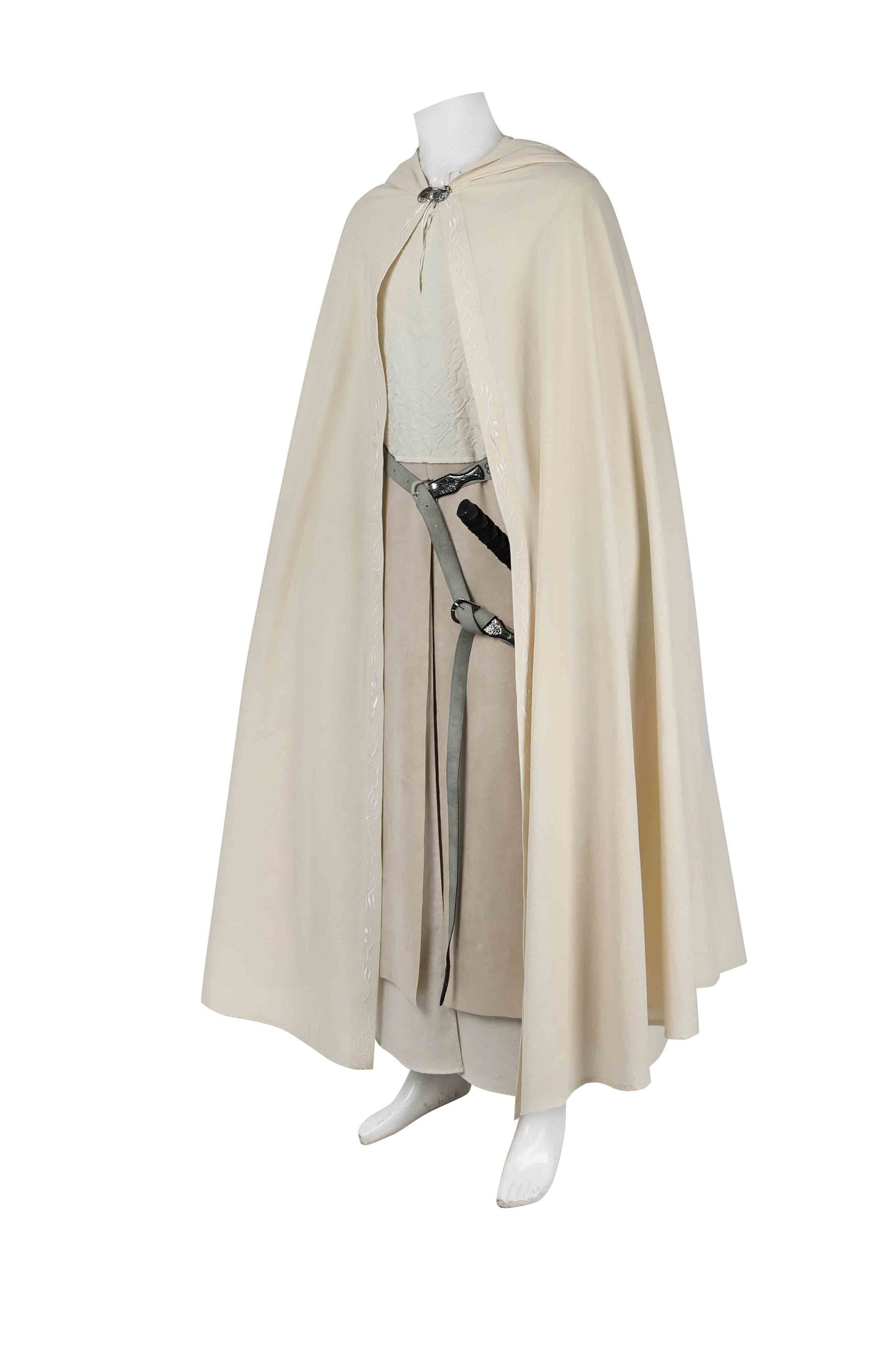 The Lord of the Rings: The Fellowship of the Ring Gandalf the White Cosplay Costume Full Set for Halloween