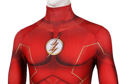 The Flash Season 8 Barry Allen Jumpsuit Cosplay Costume for Halloween