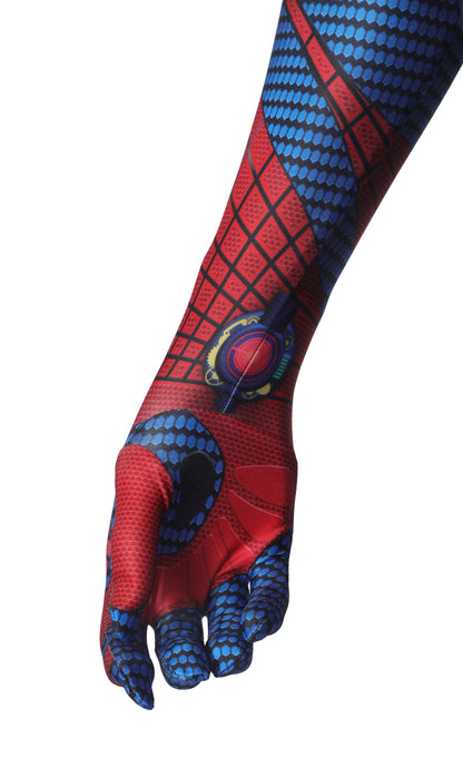 The Amazing Spider-Man Peter Parker Jumpsuit Cosplay Costume for Halloween