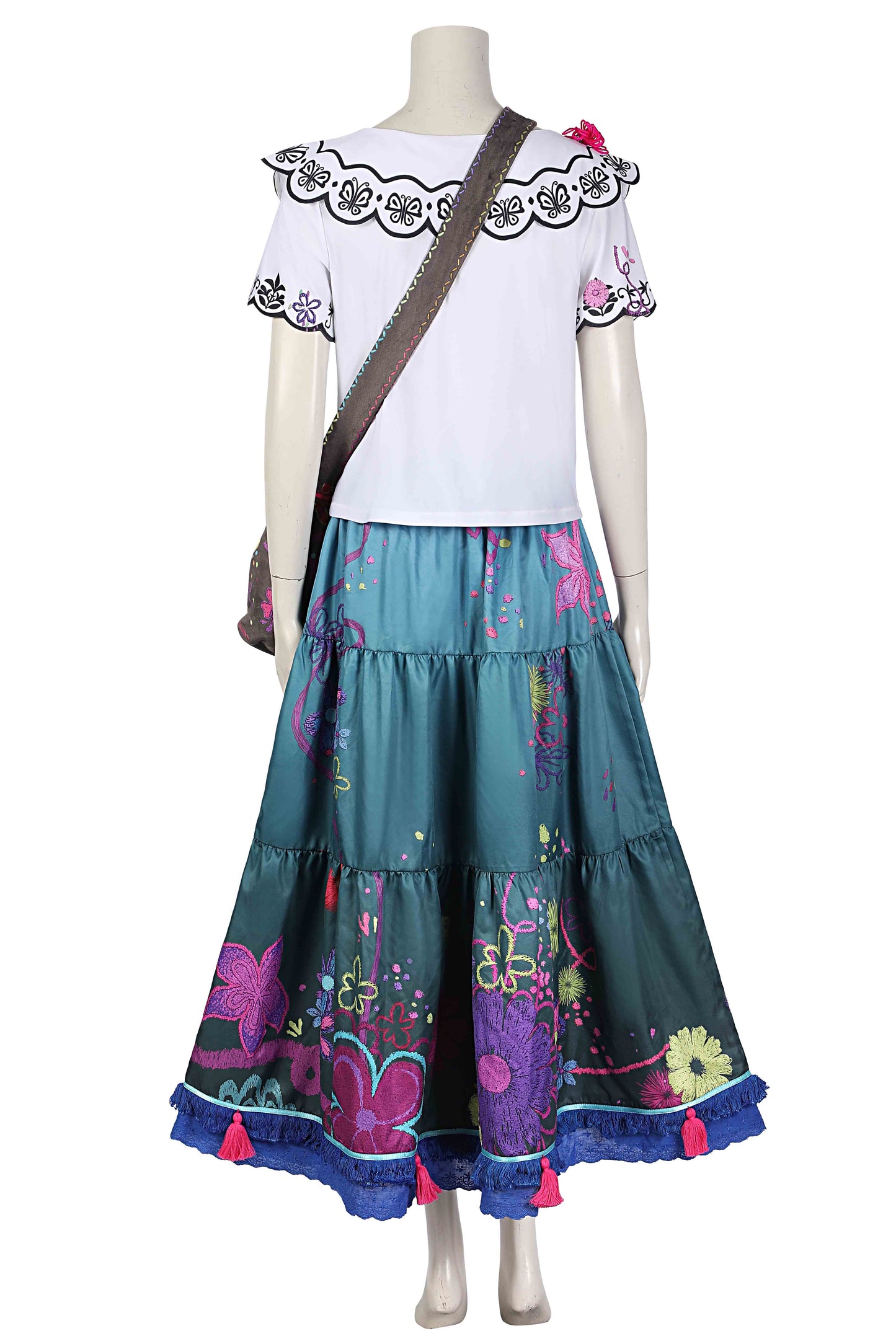 Disney Encanto Mirabel Madrigal Cosplay Costume Outfit for Halloween