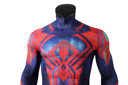 Spider-Man: Across the Spider-Verse Spiderman 2099 Miguel O'Hara Jumpsuit Cosplay Costume for Halloween