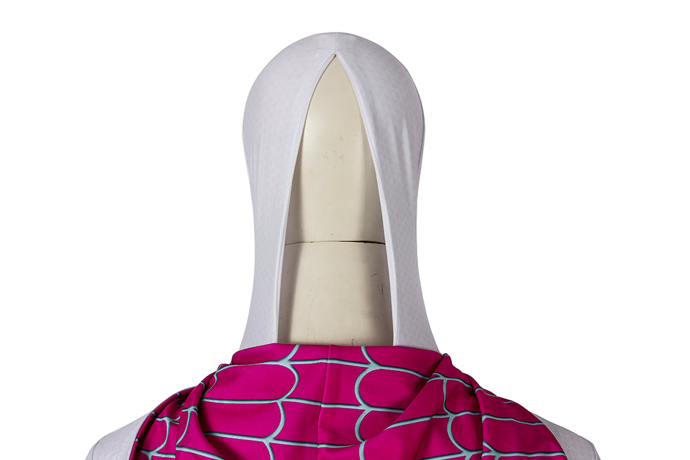 Spider-Man: Into the Spider-Verse Gwen Stacy Jumpsuit Cosplay Costume for Halloween